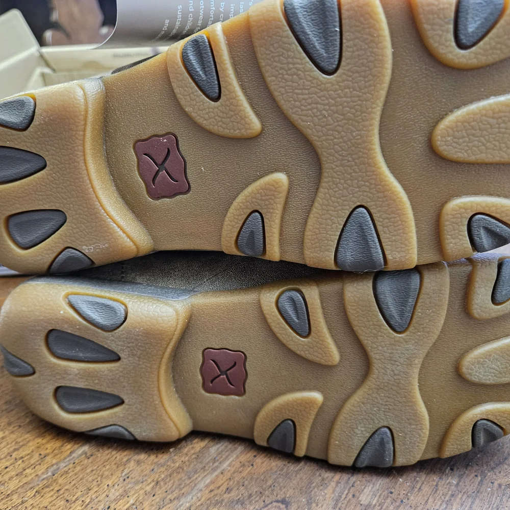 Twisted X Women's Floral Moccasins - Tan and Black - Picture 5 of 5
